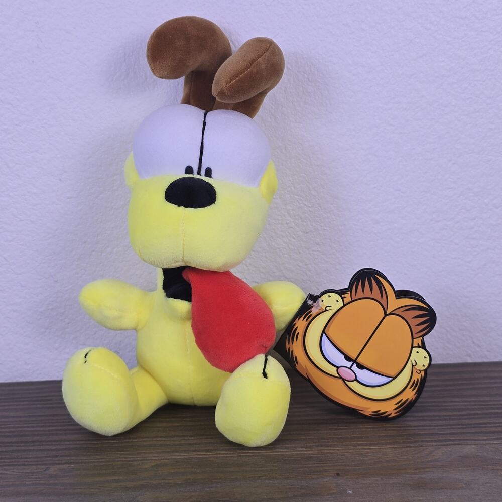 Garfield: Odie 7" Plush Doll By Toy Factory/Nickelodeon